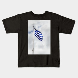 Flag of Greece Kids T-Shirt